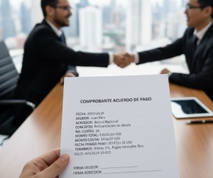 Comprobante de Acuerdo de Pago