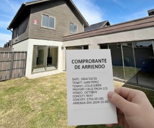 Comprobante de Arriendo