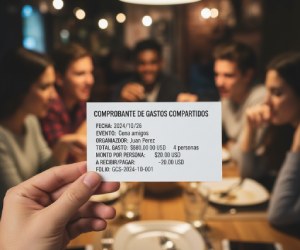 Comprobante de Gastos Compartidos
