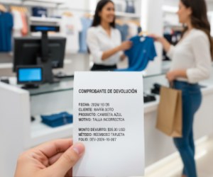 Comprobante de Devolución