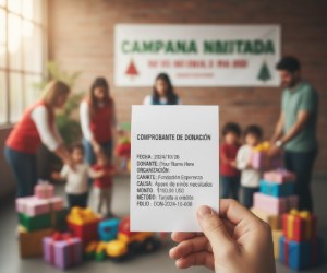 Comprobante de Donación
