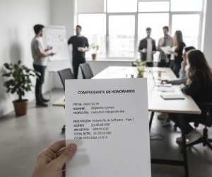 Comprobante de Honorarios