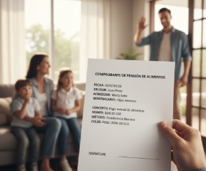 Comprobante de Pensión Alimenticia