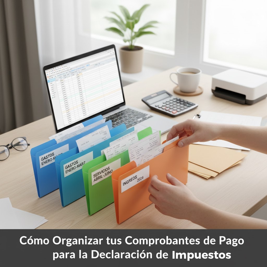 Cómo Organizar tus Comprobantes de Pago para la Declaración de Impuestos
