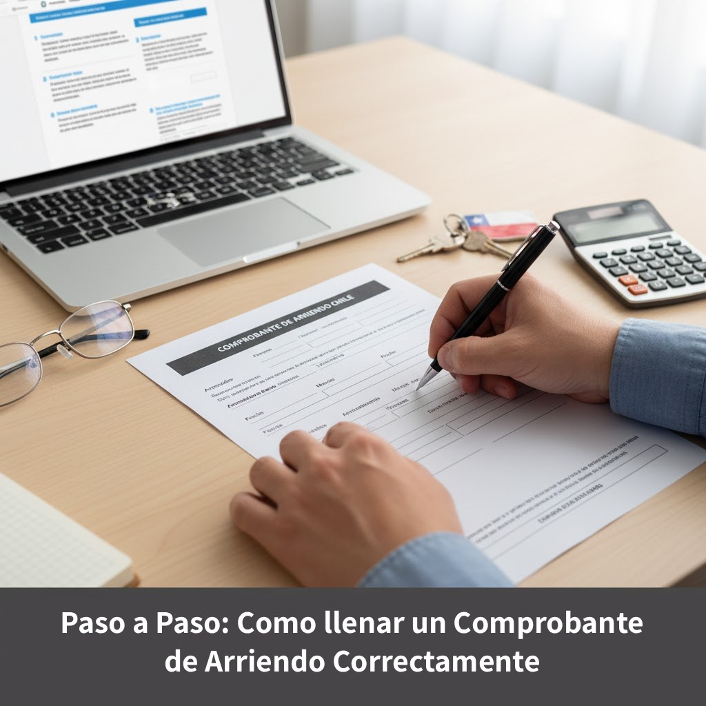 Paso a Paso: Cómo Llenar un Comprobante de Arriendo Correctamente